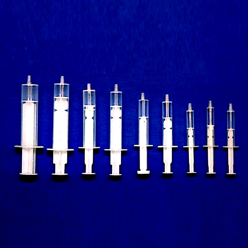 Two-piece syringe