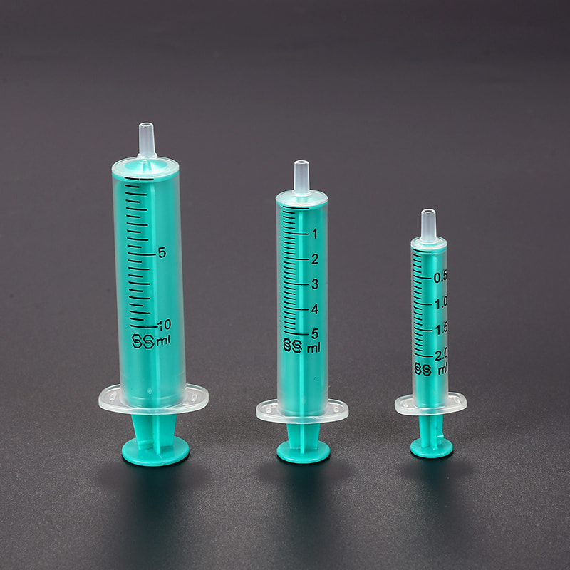 Two-piece syringe
